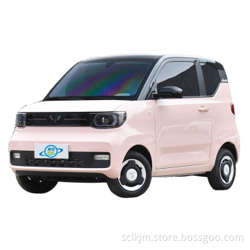 Dalam stok wuling hongguang mini empat kenderaan elektrik tempat duduk 100km/h lithium besi fosfat bateri 2022 kenderaan baru elektrik